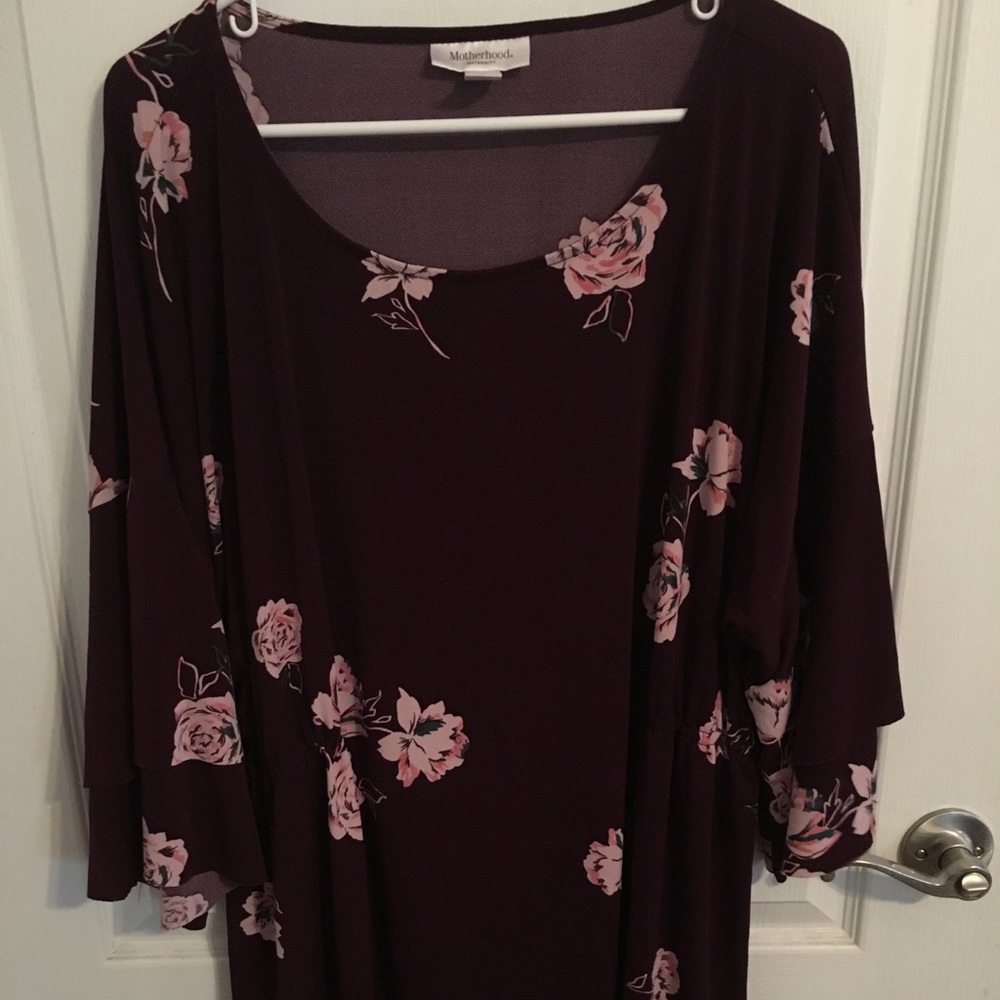 Maternity - Beautiful Floral Dress Top